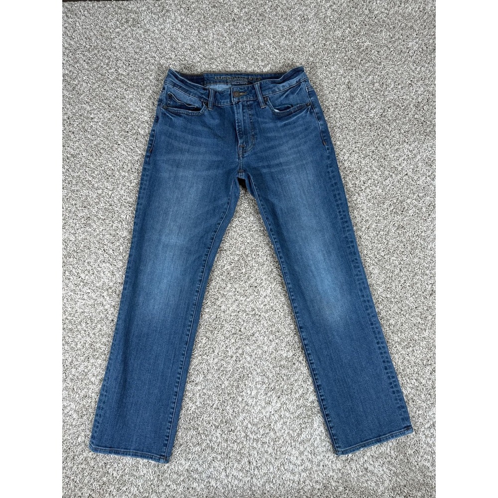 American Eagle Jeans Mens 30 Blue Original Straight Extreme Flex Medium Casual